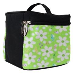Zephyranthes Candida White Flowers Make Up Travel Bag (small)