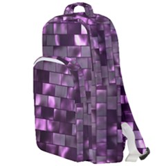Background Wall Light Glow Double Compartment Backpack