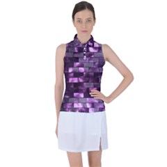 Background Wall Light Glow Women’s Sleeveless Polo by HermanTelo