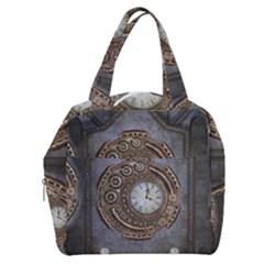 Elegant Steampunk Design Boxy Hand Bag by FantasyWorld7