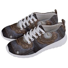 Elegant Steampunk Design Men s Lightweight Sports Shoes by FantasyWorld7