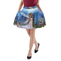 Little Fairy In The Night A-line Pocket Skirt by FantasyWorld7