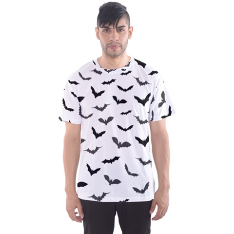 Bats Pattern Men s Sports Mesh Tee by Sobalvarro