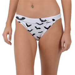 Bats Pattern Band Bikini Bottom by Sobalvarro