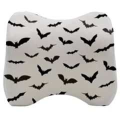 Bats Pattern Velour Head Support Cushion by Sobalvarro
