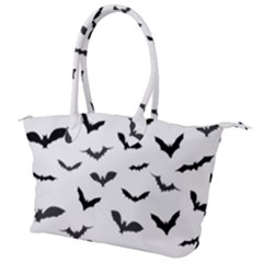 Bats Pattern Canvas Shoulder Bag