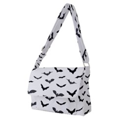 Bats Pattern Full Print Messenger Bag (m) by Sobalvarro