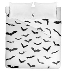 Bats Pattern Duvet Cover Double Side (queen Size) by Sobalvarro