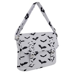 Bats Pattern Buckle Messenger Bag by Sobalvarro