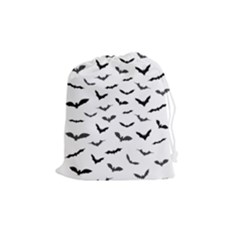 Bats Pattern Drawstring Pouch (medium) by Sobalvarro