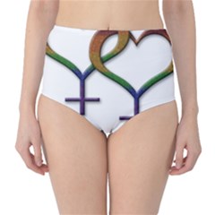 Mrs. and Mrs. Classic High-Waist Bikini Bottoms