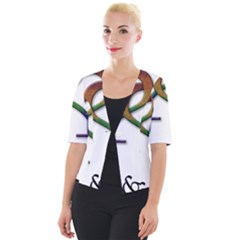 Mrs  And Mrs  Cropped Button Cardigan by LiveLoudGraphics