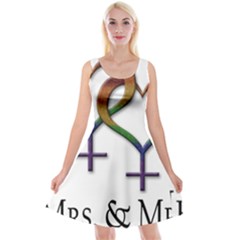 Mrs. and Mrs. Reversible Velvet Sleeveless Dress