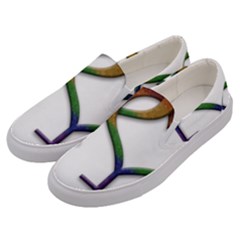 Mrs  And Mrs  Men s Canvas Slip Ons by LiveLoudGraphics