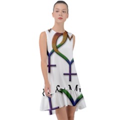 Mrs. and Mrs. Frill Swing Dress