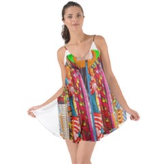 African Fabrics Fabrics Of Africa Front Fabrics Of Africa Back Love The Sun Cover Up by dlmcguirt