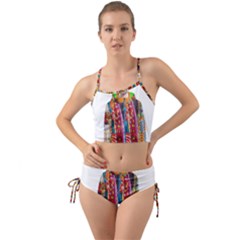 African Fabrics Fabrics Of Africa Front Fabrics Of Africa Back Mini Tank Bikini Set by dlmcguirt