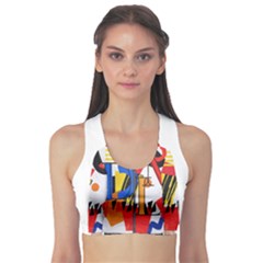 Dlm Front Dlm Back Sports Bra by dlmcguirt