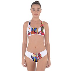 Dlm Front Dlm Back Criss Cross Bikini Set