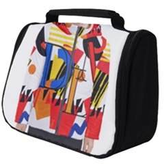 Dlm Front Dlm Back Full Print Travel Pouch (big)