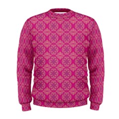 Background Texture Pattern Mandala Men s Sweatshirt