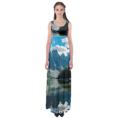 Nature Empire Waist Maxi Dress by ArtworkByPatrick