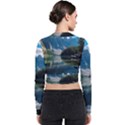 NATURE Long Sleeve Zip Up Bomber Jacket View2