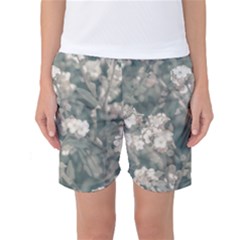 Beauty Floral Scene Photo Women s Basketball Shorts by dflcprintsclothing