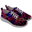 Abstrait Neon Colors Mens Athletic Shoes View3