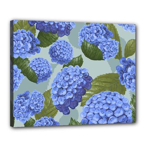 Hydrangea  Canvas 20  X 16  (stretched) by Sobalvarro