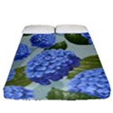 Hydrangea  Fitted Sheet (Queen Size) View1