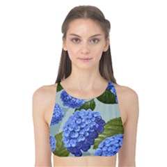 Hydrangea  Tank Bikini Top by Sobalvarro