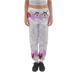 Orchidées Fleurs Abstrait Women s Jogger Sweatpants