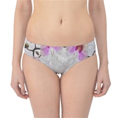 Orchidées Fleurs Abstrait Hipster Bikini Bottoms