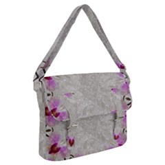 Orchidées Fleurs Abstrait Buckle Messenger Bag