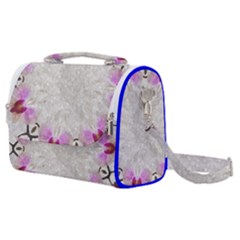 Orchidées Fleurs Abstrait Satchel Shoulder Bag