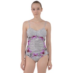 Orchidées Fleurs Abstrait Sweetheart Tankini Set