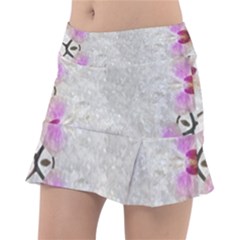 Orchidées Fleurs Abstrait Tennis Skorts