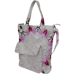 Orchidées Fleurs Abstrait Shoulder Tote Bag