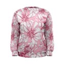 Pink flowers Women s Sweatshirt View1