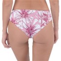 Pink flowers Reversible Classic Bikini Bottoms View4