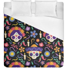 Dia De Los Muertos Duvet Cover (king Size)