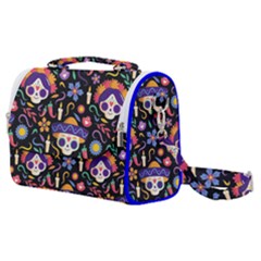 Dia De Los Muertos Satchel Shoulder Bag by Sobalvarro