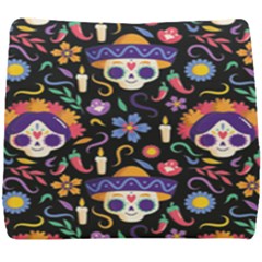 Dia De Los Muertos Seat Cushion by Sobalvarro