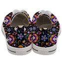 Dia de los muertos Women s Low Top Canvas Sneakers View4