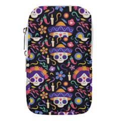 Dia De Los Muertos Waist Pouch (small) by Sobalvarro