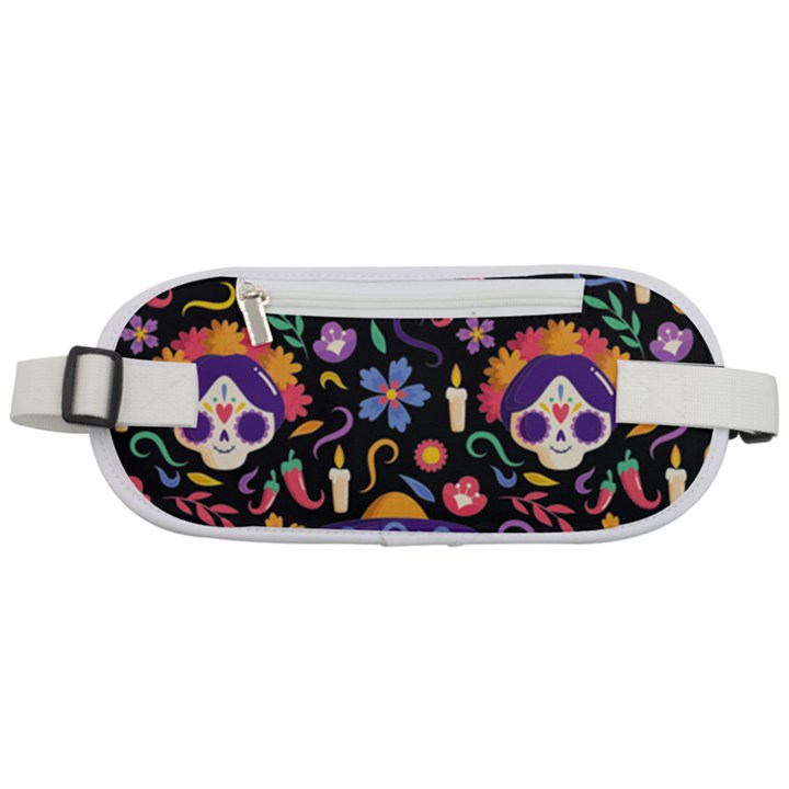 Dia de los muertos Rounded Waist Pouch