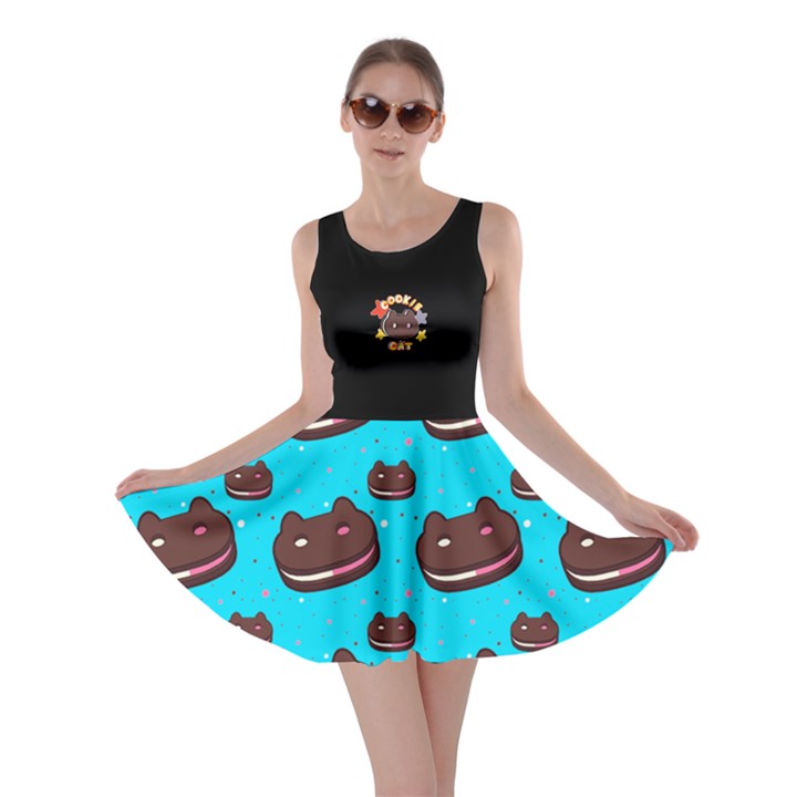 Cookie Cat Skater Dress