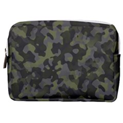 Camouflage Vert Make Up Pouch (medium) by kcreatif