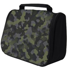 Camouflage Vert Full Print Travel Pouch (big) by kcreatif